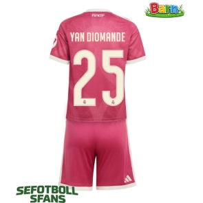 Real Madrid Yan Diomande #25 Tredjeställ Barn 2026-27 Kortärmad (+ Korta byxor)